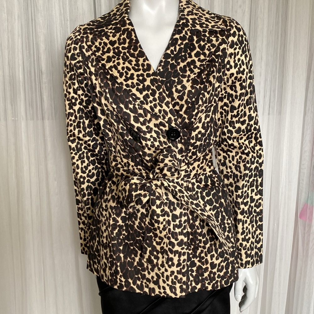 Y2K Heart Souls NEW WITH ORIGINAL TAG!! Leopard Print Women's Short Jacket! Med.